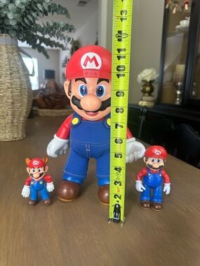 Super Mario Red & Blue Figure Set - Kids Toys